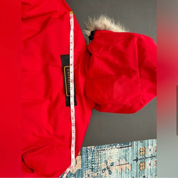 Canada Goose Red Expedition Parka S - Picture 7 of 16